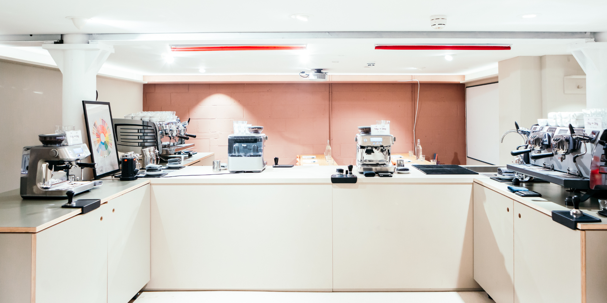 An overview of our barista training centre